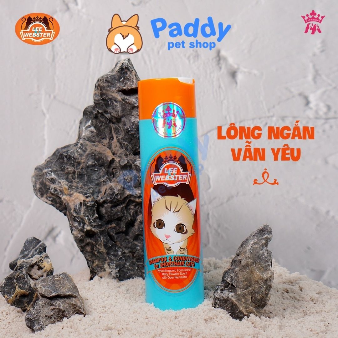Sữa Tắm Cho Mèo Gội & Xả Lee & Webster 280g