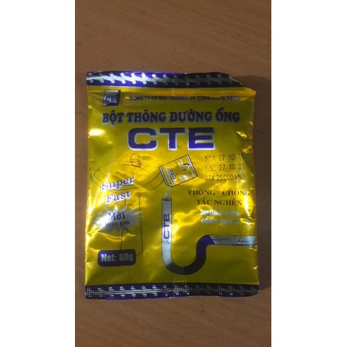 bột thông cống CTE