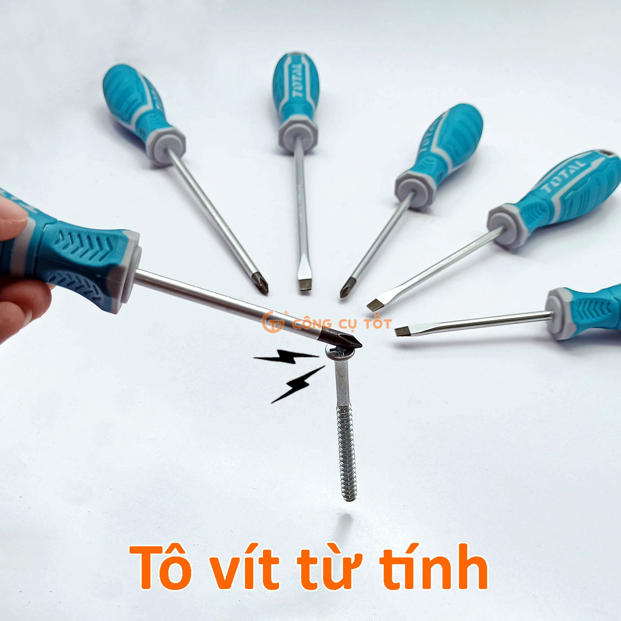 Bộ 6 tua vít Total THT250606