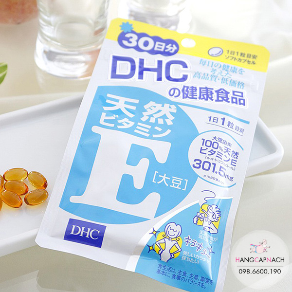 Viên uống DHC bổ sung Vitamin E (90 ngày)