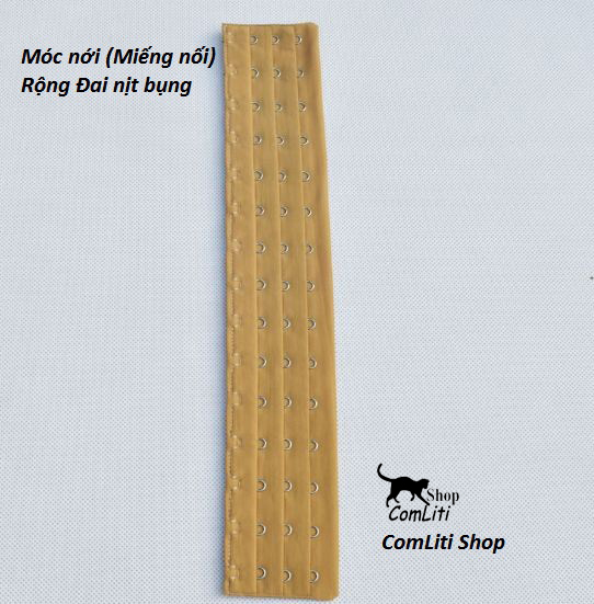 Thanh nối đai nịt bụng miếng nối đai latex 15 móc cài