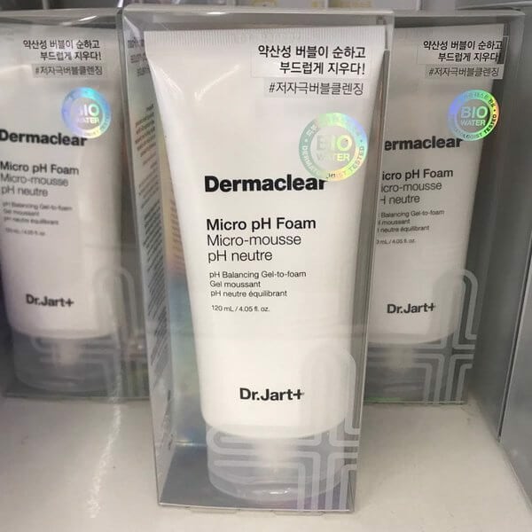[Auth Korea - Date 2026] Sữa Rửa Mặt Cân Bằng Độ pH Dr Jart+ Dermaclear pH Foam Cleanser