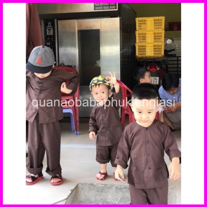 Bộ Đồ Bà Ba Cho Bé Không Kèm Khăn 10 size