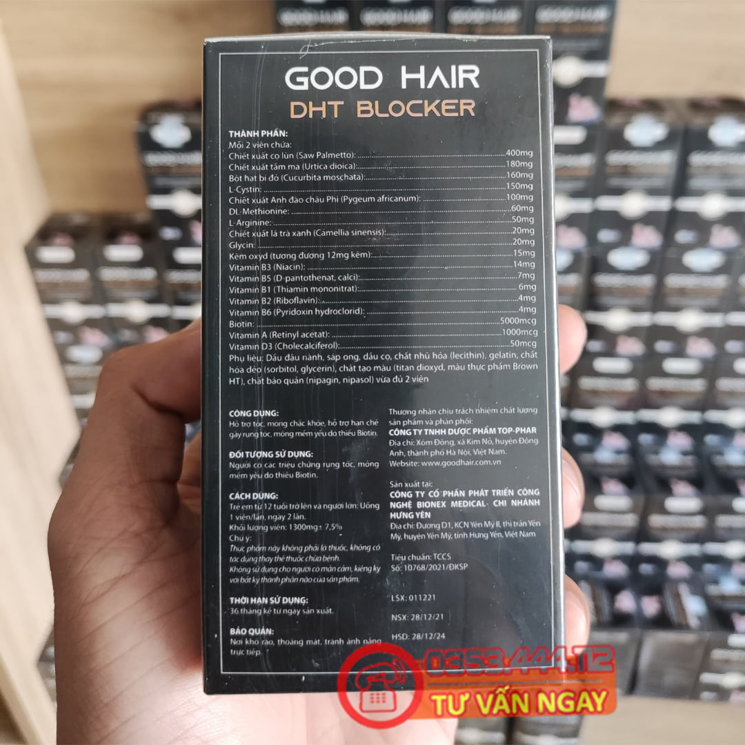 DHT BLOCKER GOOD HAIR MỌC TÓC - NGĂN RỤNG TÓC