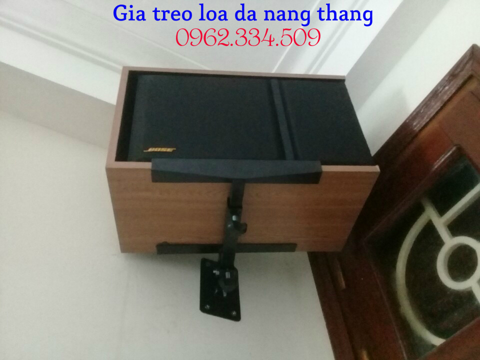 GIÁ TREO LOA ĐA NĂNG CONG 2 CHIẾC HÀNG DÀY ĐẸP