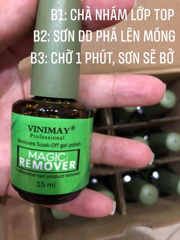 [HCM]Nước phá gel móng
