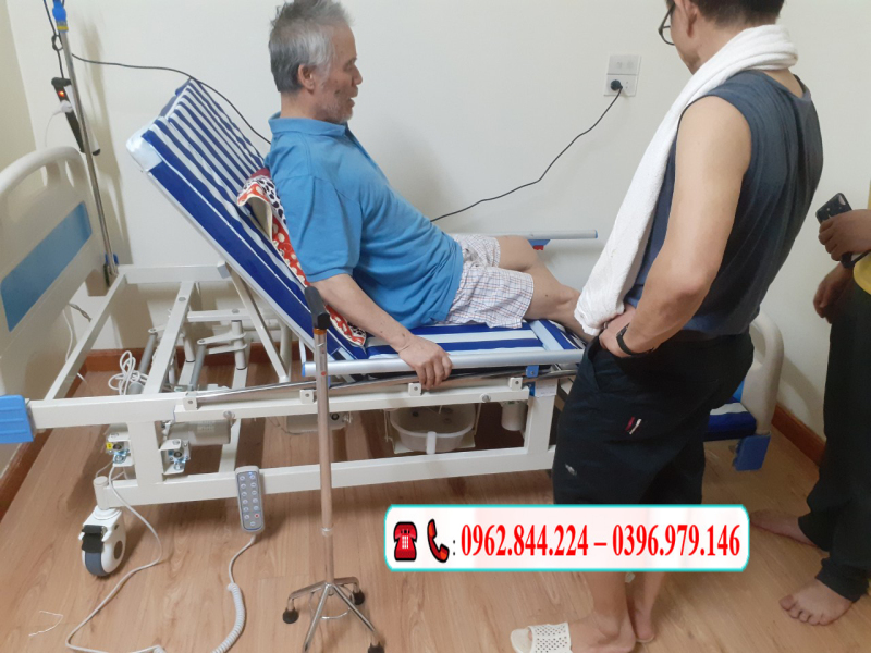 Giường Y Tế Đa Chức Năng Điều Khiển Chăm Sóc Bệnh Nhân