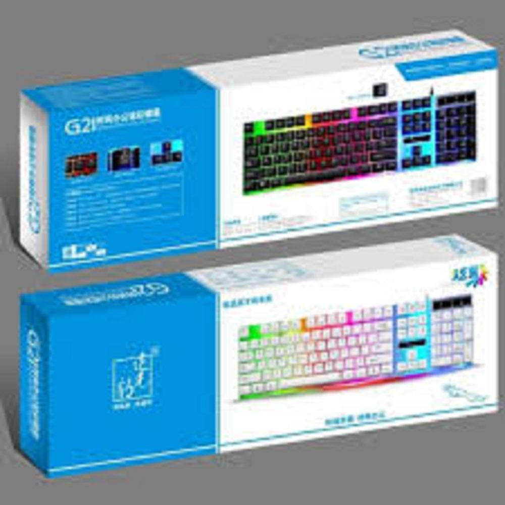 Bàn phím giả cơ G21 dành cho game thủ led đa màu