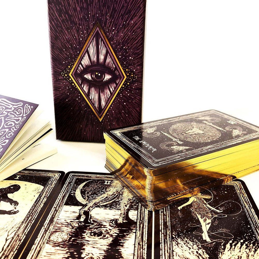 Bài Tarot Light Visions Tarot Tặng Đá Thanh Tẩy