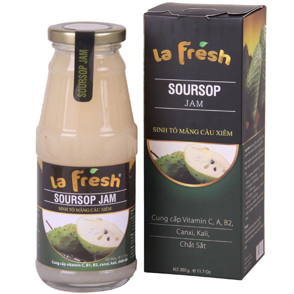 [HCM]Sinh Tố Mãng Cầu Lafresh Đà Lạt 350ml