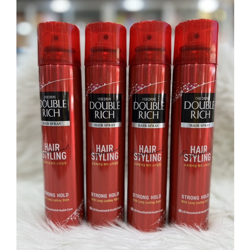 Keo giữ nếp tóc Double Rich Hair Spray 170ml