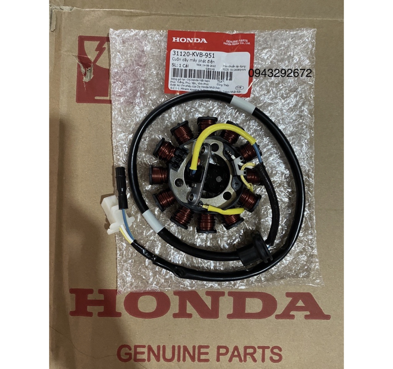 Cuộn Điện Click 110 Honda ( 31120KVB951 )