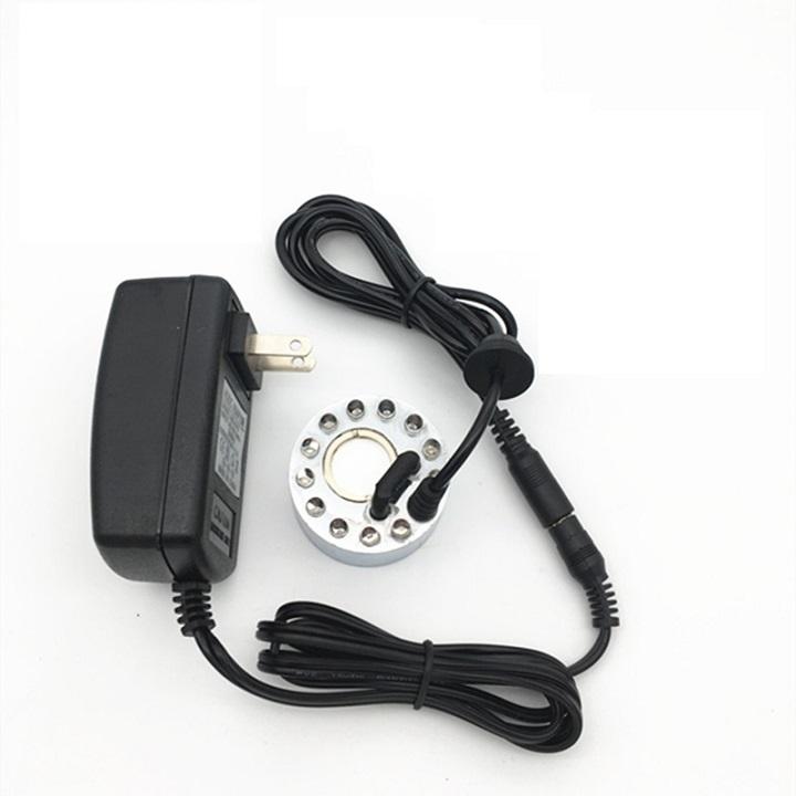 Máy Phun Sương Tạo Khói Mini + Adapter + Đèn Led