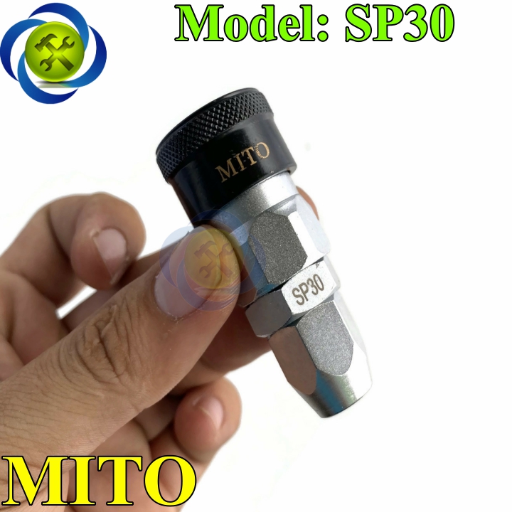 Đầu nối hơi ống nhựa mito sp30 6.5 x 10 hose