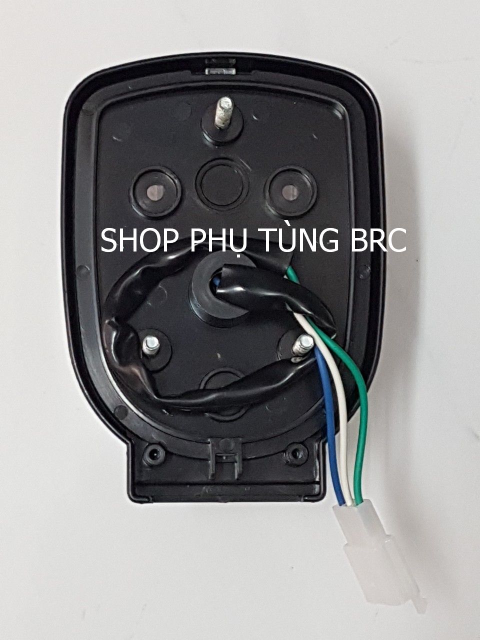 Bộ đèn hậu xe CUB đời mới ( chụp đèn màu trắng ).