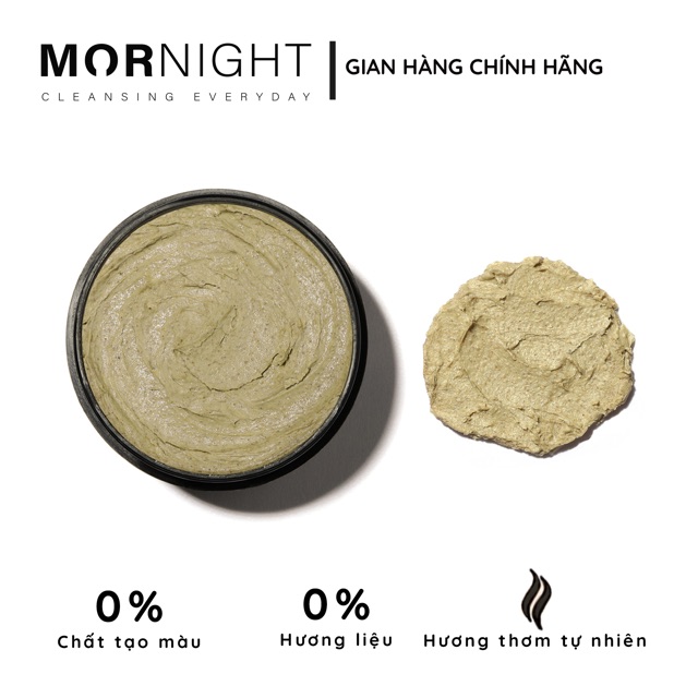 Sữa rửa mặt hữu cơ trà xanh-100g (Green&Green) MORNIGHT☘️