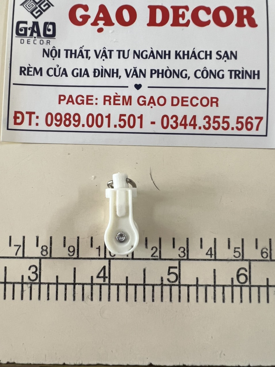 Bi trượt thanh ray treo rèm