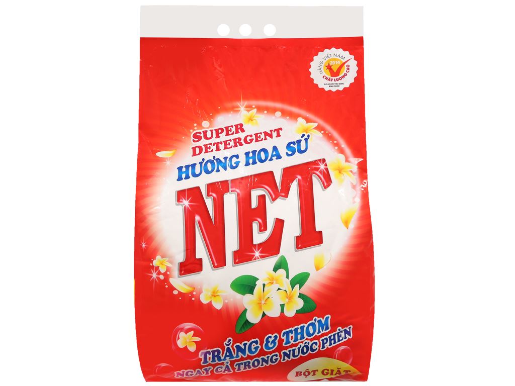Bột Giặt NET 6KG Extra Và Hương Hoa Sứ