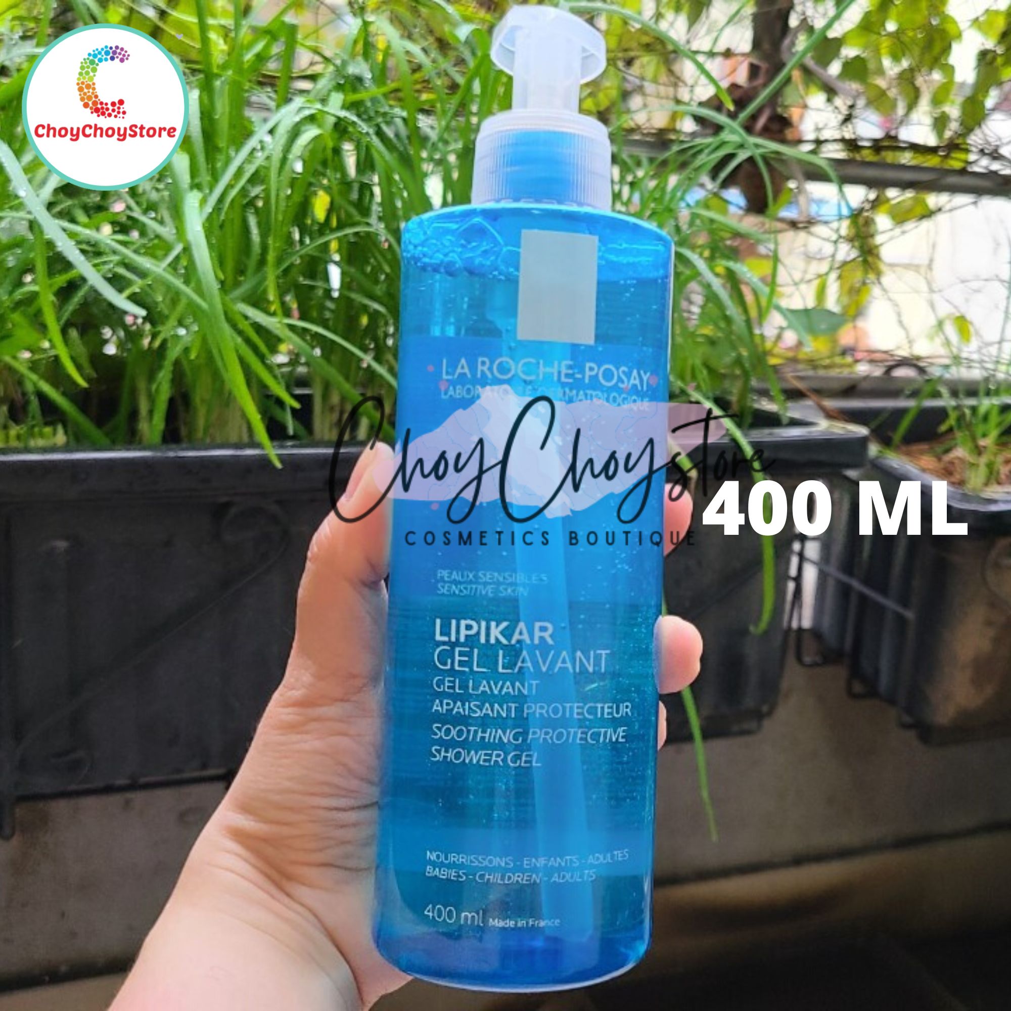 Gel tắm La Roche Posay LIPIKAR Soothing Protecting Shower Gel 200mL & 400mL - Gel tắm làm sạch làm dịu bảo vệ da nhạy cảm