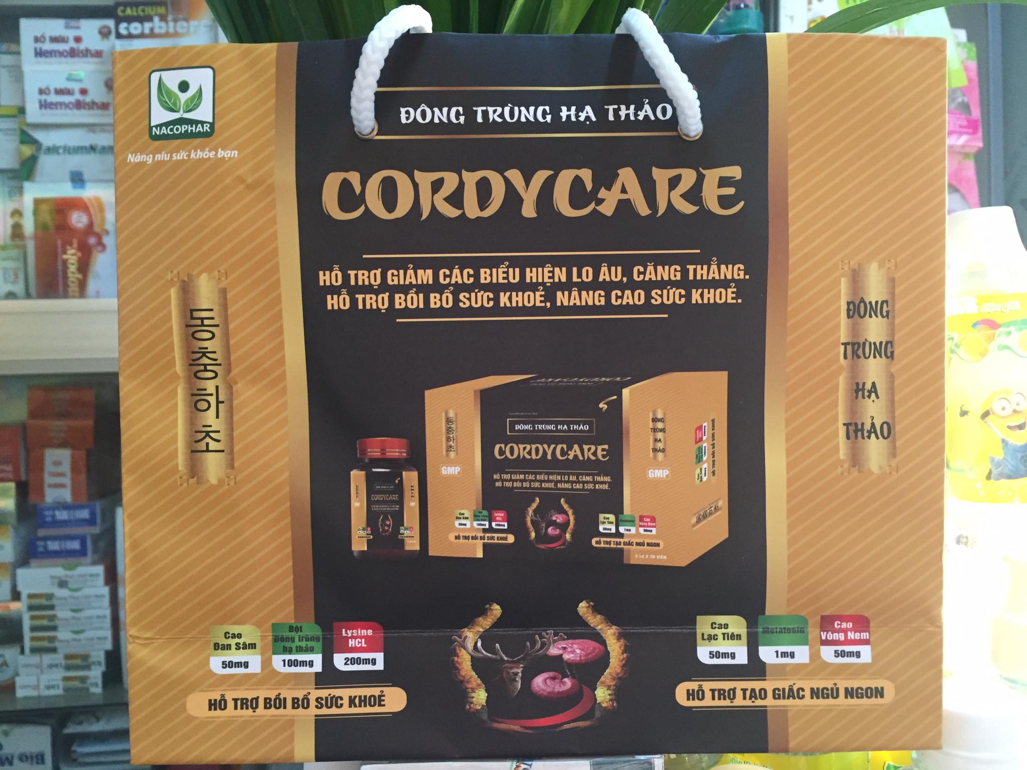 Viên uống đông trùng hạ thảo cordycare