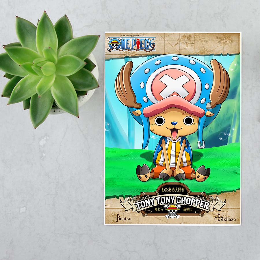 Poster Chopper Hình dán decal One Piece Chopper