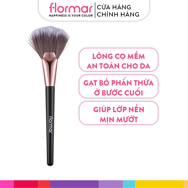 Cọ trang điểm bắt sáng Flormar Highlight Fan Brush