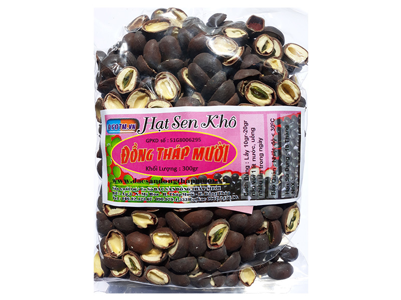 Hạt sen khô đồng tự nhiên, 500gr