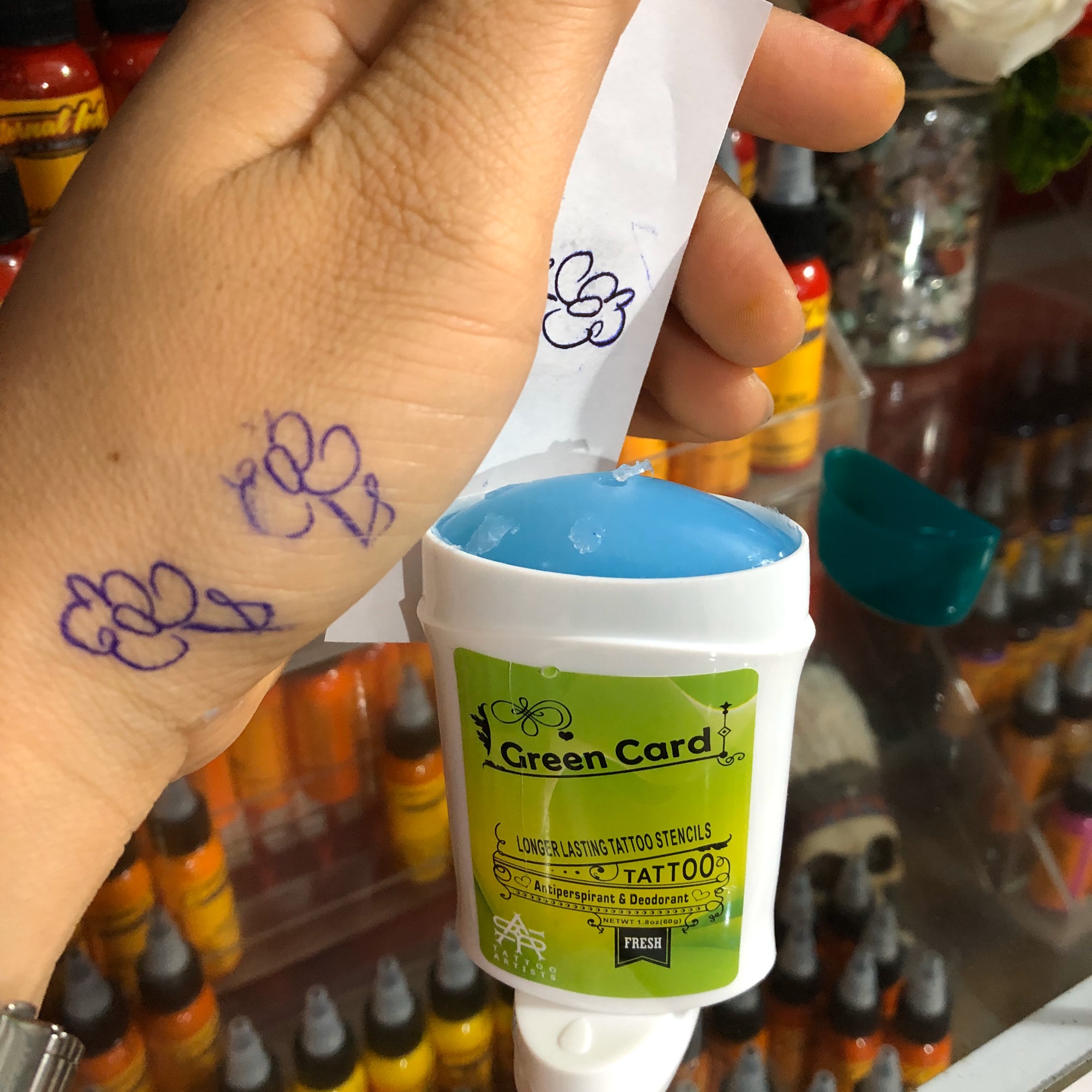 Sáp in hình 60g trong xăm hình