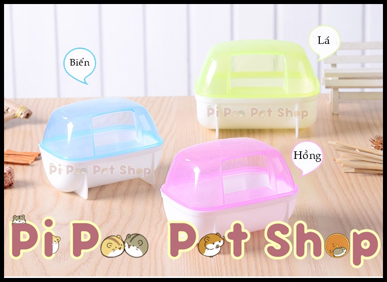 Nhà tắm nhỏ hamster