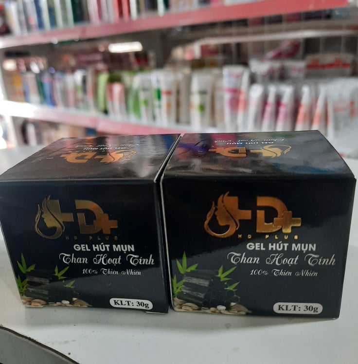 gel hút mụn than tre HD