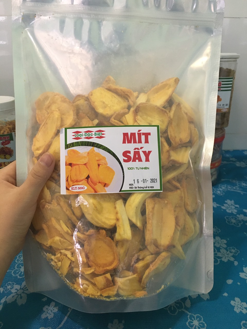 Quà Tết 2021 [21 chốt đơn ] Mít Sấy khô 500gr (miễn phí vận chuyển)