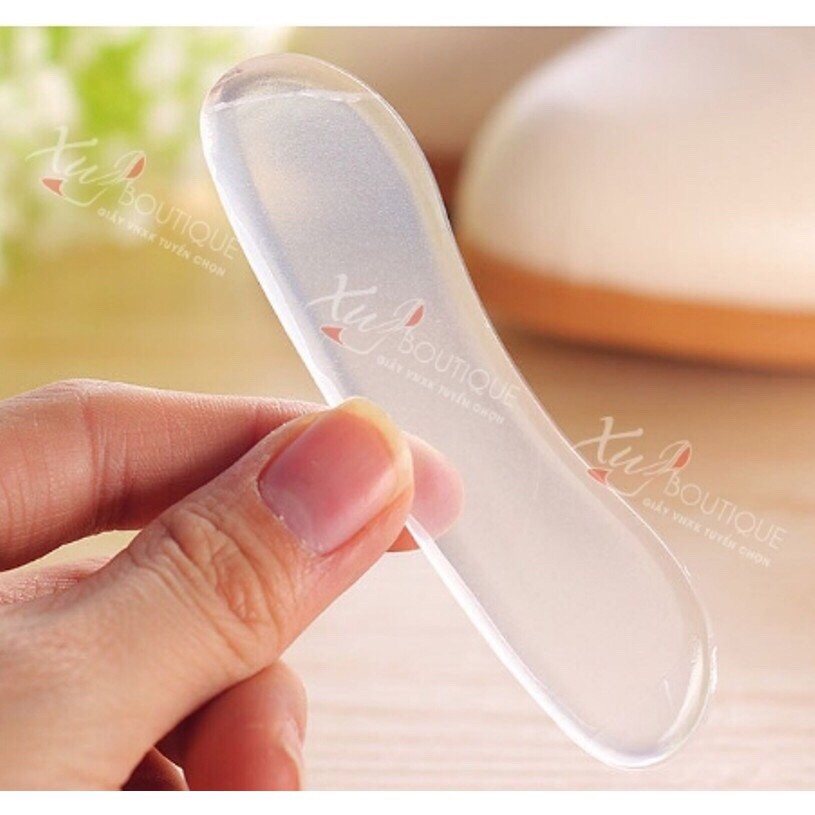 Set 2 Miếng Lót Giày Silicon Chống Đau Gót Chân