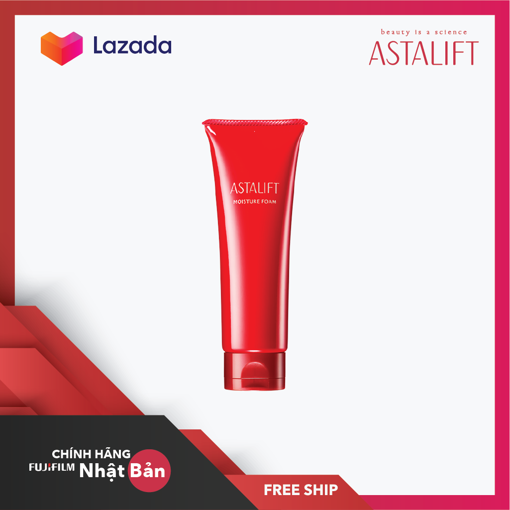 Sữa Rửa Mặt Tạo Bọt Dưỡng Ẩm ASTALIFT Moisture Foam 100ml