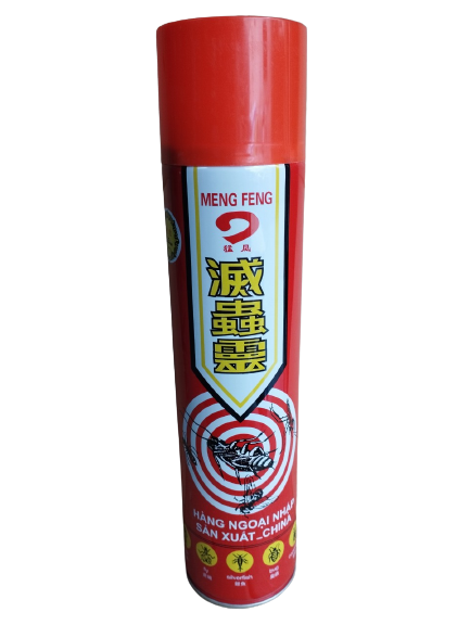 Bình xịt muỗi côn trùng đỏ hiệu suất cao số 9 600ml