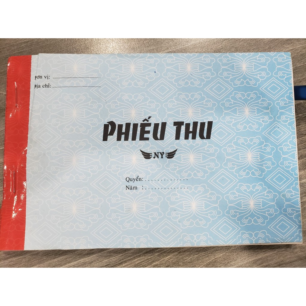 Phiếu thu 2 liên/3 liên
