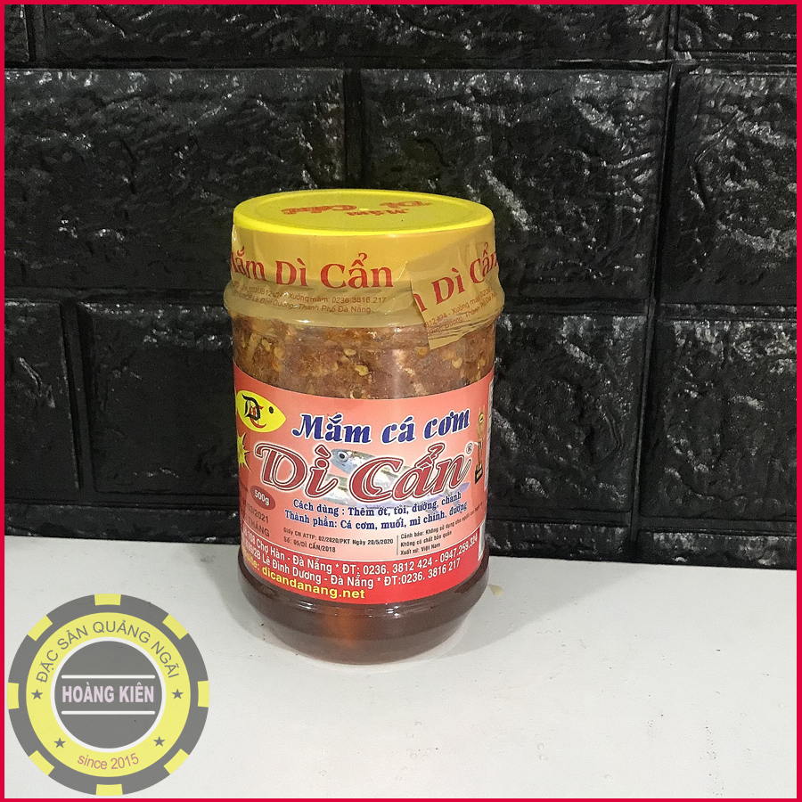 [HCM]Mắm Cá Cơm Dì Cẩn 500gr_Đà Nẵng