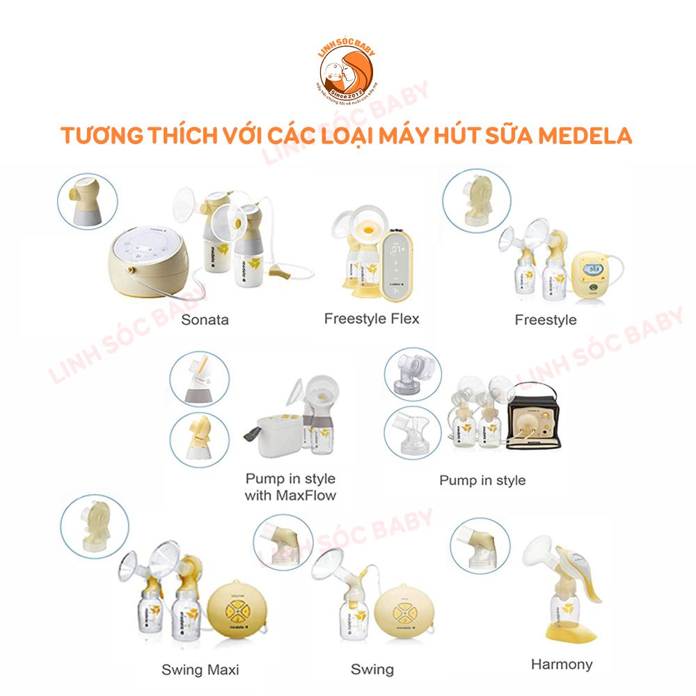 Phễu máy hút sữa Flex cho máy Pump In Style, Sonata, Swing, Freestyle, Harmony