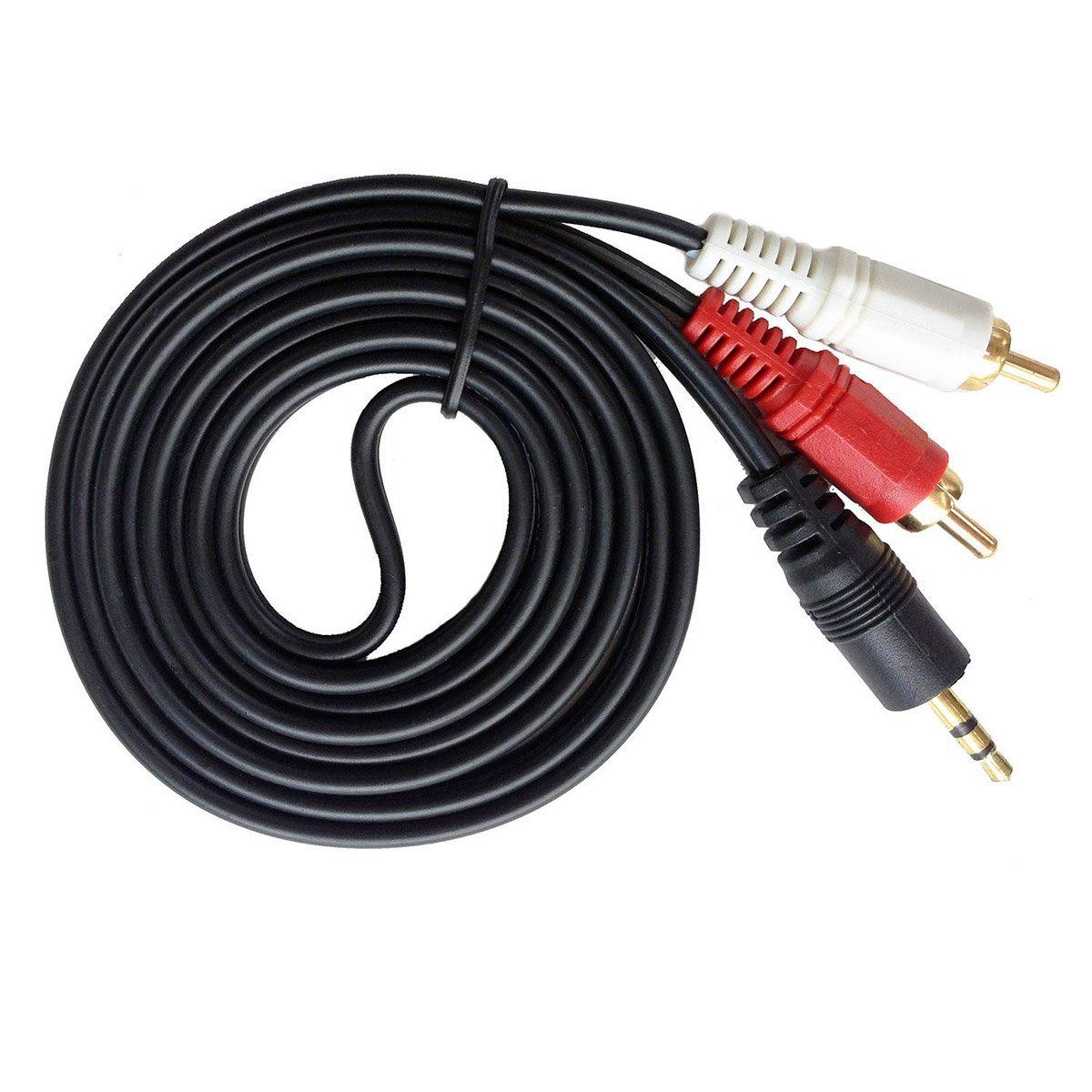 Choseal Q304 - Cáp âm thanh AV RCA-3.5mm