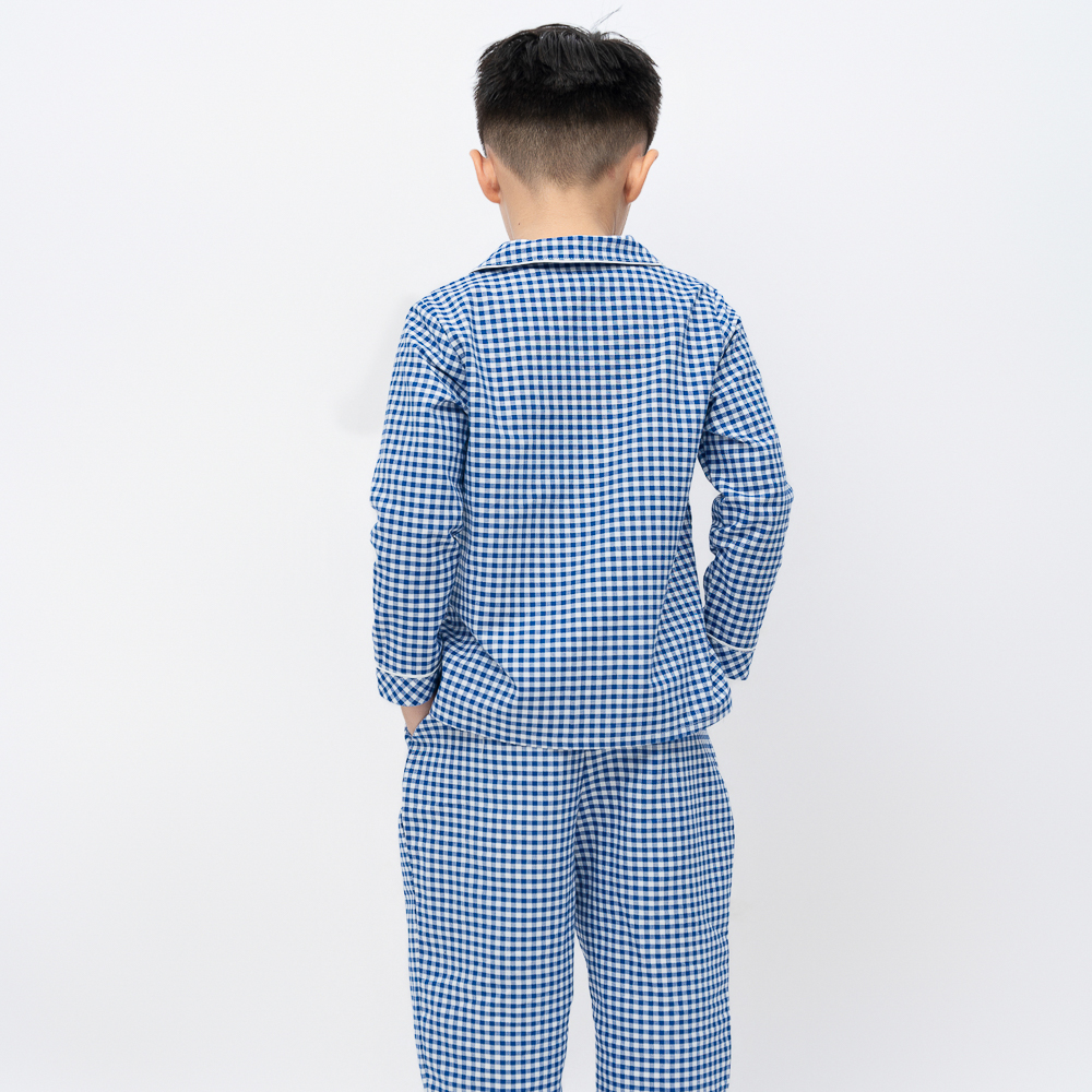 [Mua 3 giảm 20%, mua 2 giảm 15%] Bộ piijama dài tay, chất liệu kate họa tiết đặc trưng NOEL cho bé SDK011W12
