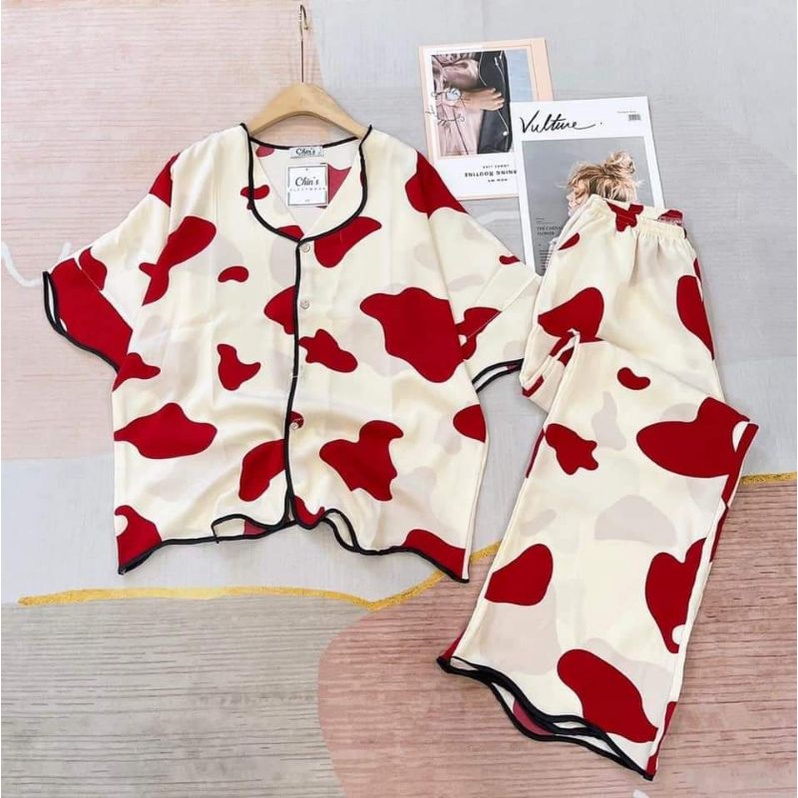 Đồ ngủ, Đồ bộ, Pyjama Lụa Mango - Latin Cao Cấp (HÀNG XẢ BOOM)