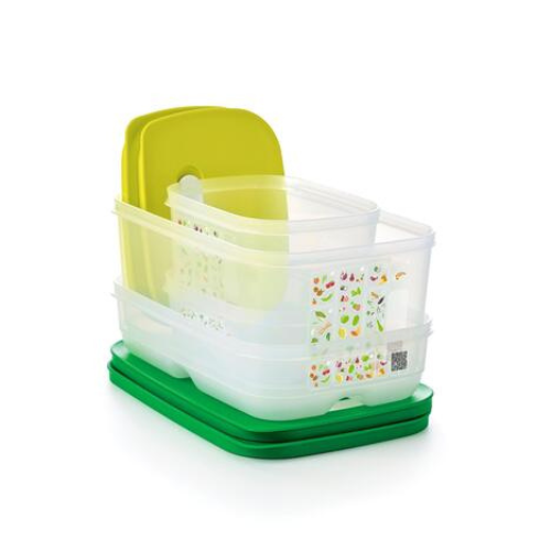 Bộ hộp trữ mát Tupperware có nút hô hấp Ventsmart