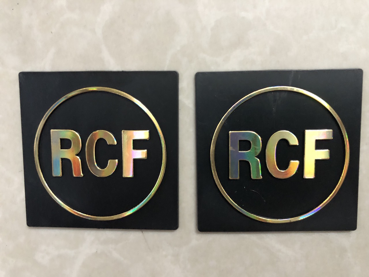 Rcf Speaker Box Stickers (1 Set 25K)