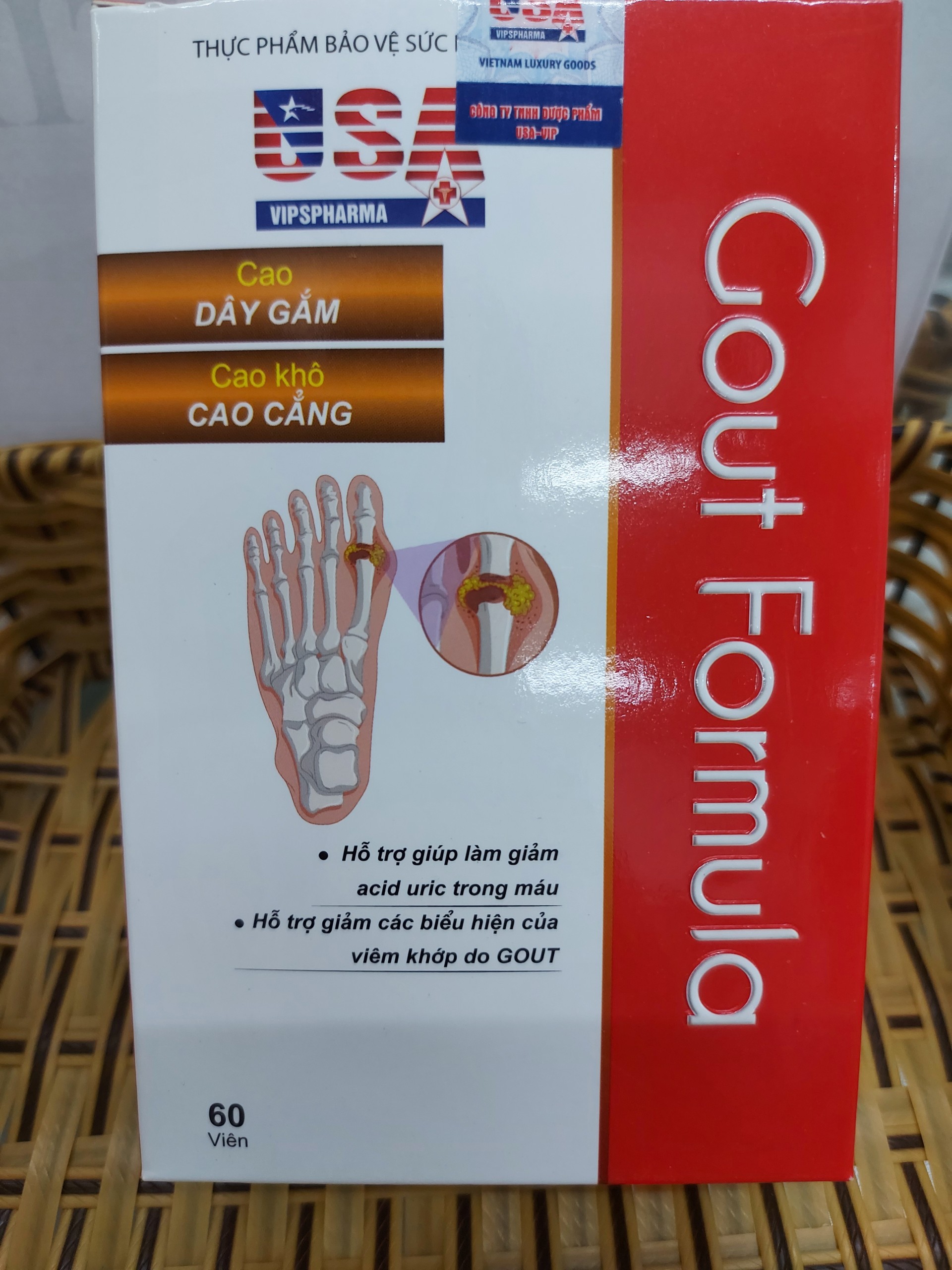 GOUT FORMULA - HỖ TRỢ ĐIỀU TRỊ BỆNH GOUT