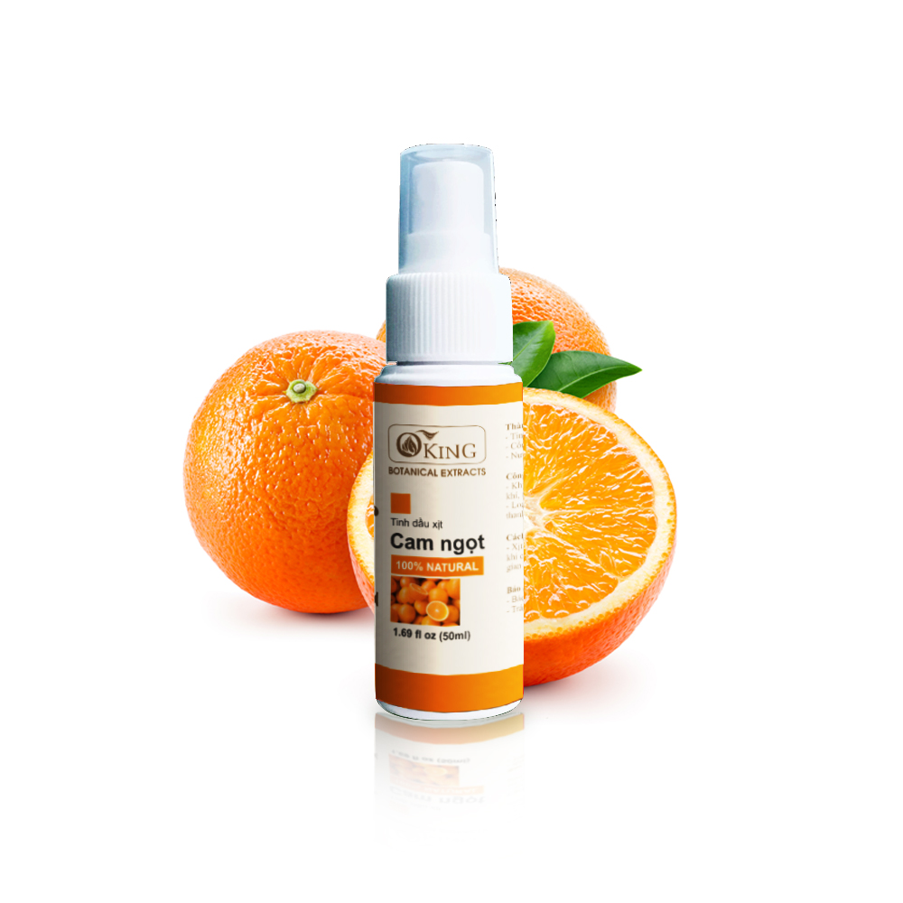 Tinh dầu xịt phòng cam ngọt Oking 50ml
