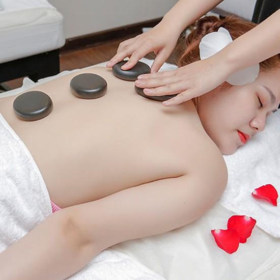Bộ đá nóng 16 viên massage SPA cao cấp