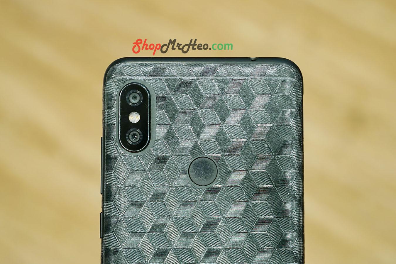 [HCM]Bộ 3 Skin Dán Mặt Lưng Vân 3D Xiaomi Redmi Note 6 Pro