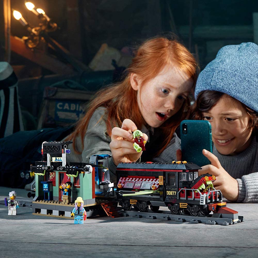 [HAPPY BRICKS] - LEGO  HIDDEN SIDE - 70424 - GHOST TRAIN EXPRESS - CHUYẾN TÀU MA QUÁI
