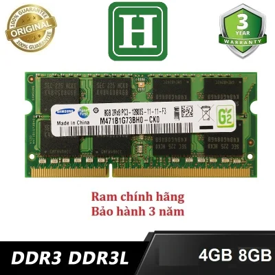 Ram Laptop 4Gb, 8Gb PC3L (DDR3L) bus 1600 và một số loại khác, hàng tháo máy chính hãng, bảo hành 3 năm