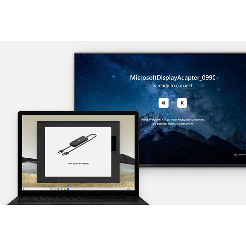 Thiết bị hiển thị không dây Microsoft 4K Wireless Display Adapter UTH
