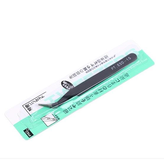 Nhíp gắp đá cán đen loại thường